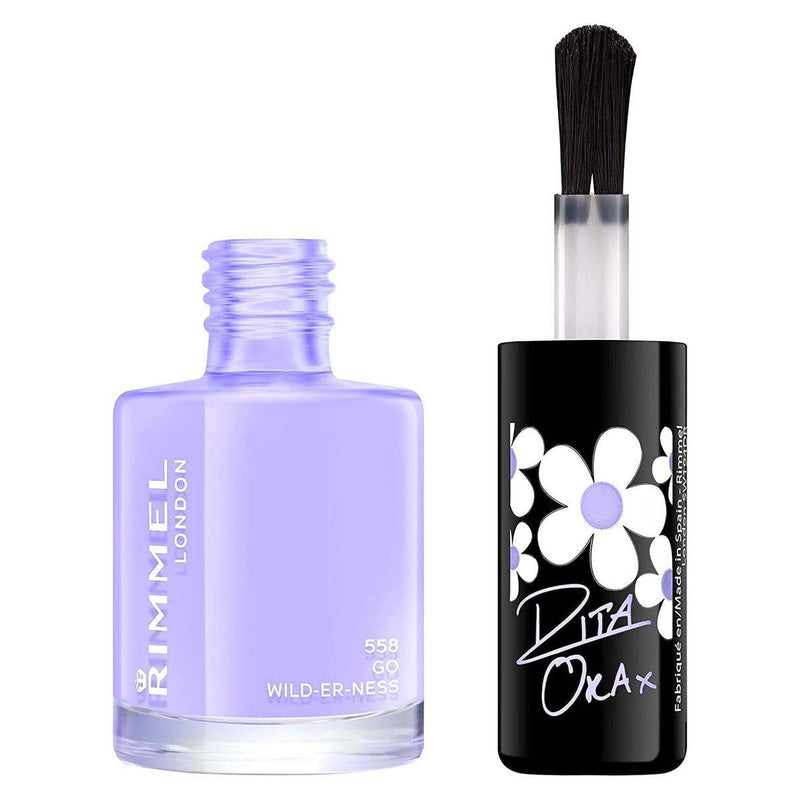 Rimmel 60 Seconds Nail Polish 558 Go Wild Er Ness 8ml