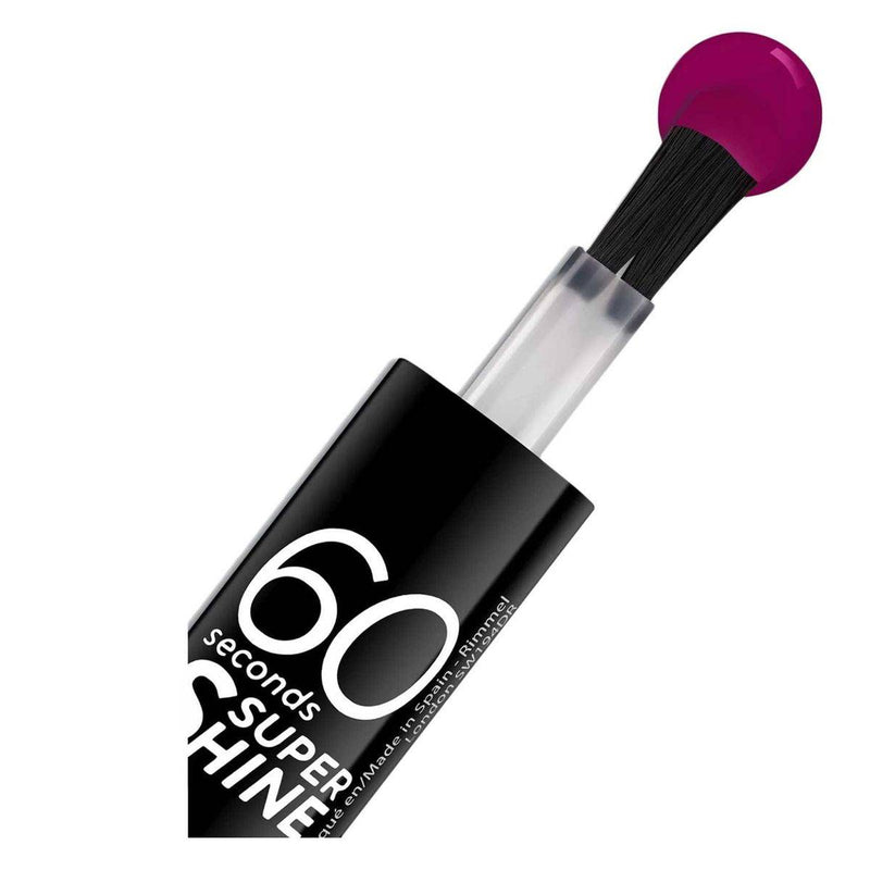 Rimmel 60 Seconds Nail Polish 340 Berries And Cream 8ml