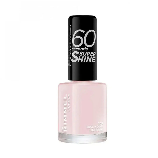 Rimmel 60 Seconds Nail Polish 203 Lose Your Lingerie 8ml
