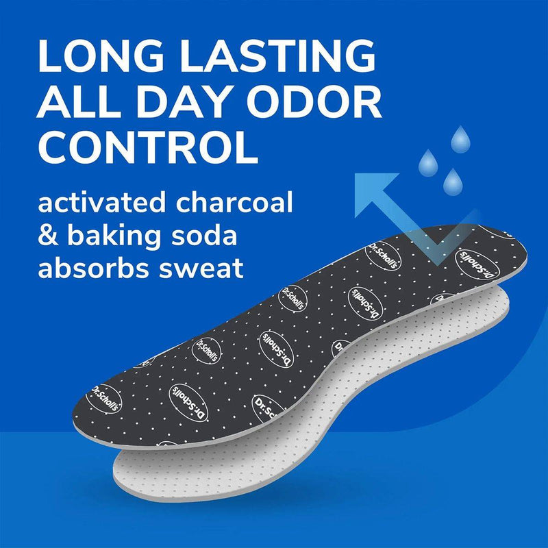 Dr Scholls Stay Odor Free & Dry Comfort Insoles 1 Pair