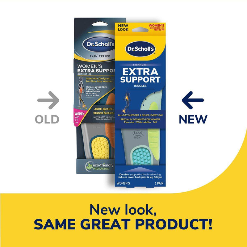 Dr Scholls Extra Support Insoles Womens 1 Pair