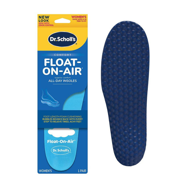 Dr Scholls Float On Air Foam Insoles Womens 1 Pair
