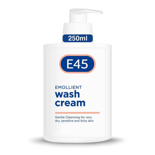 E45 Emollient Hand Wash Cream 250ml