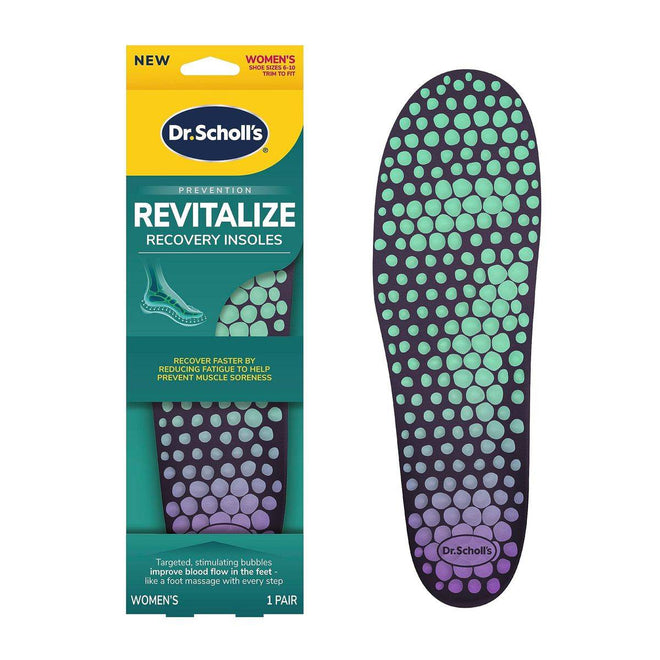 Dr Scholls Prevention Revitalize Recovery Insoles Womens 1 Pair