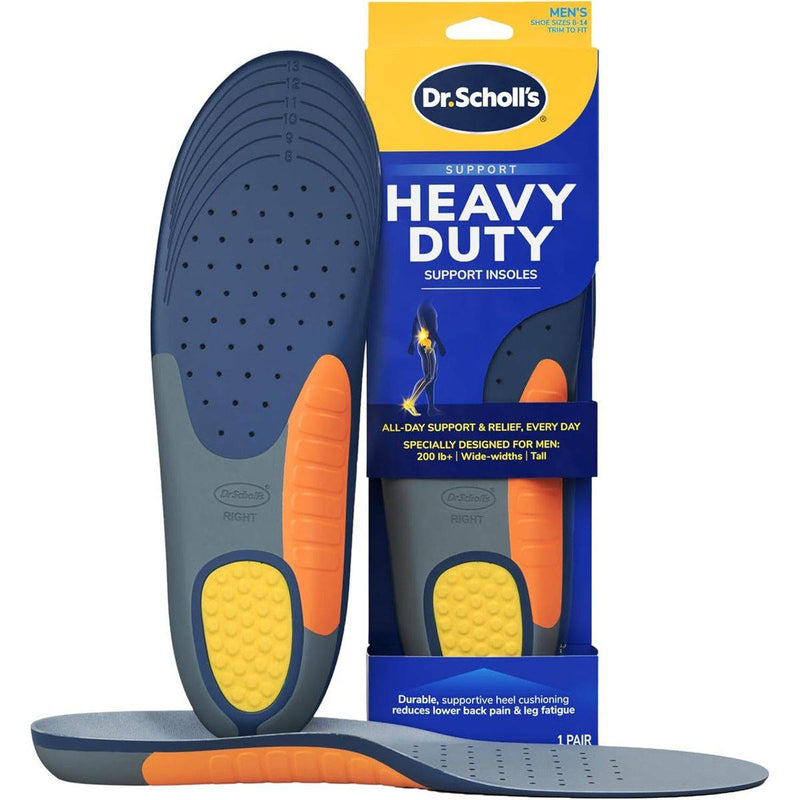 Dr Scholls Heavy Duty Support Insoles Mens 1 Pair