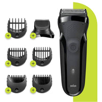 Braun Beard Trimmer Electric Series 3 Shave & Style Black 300BT