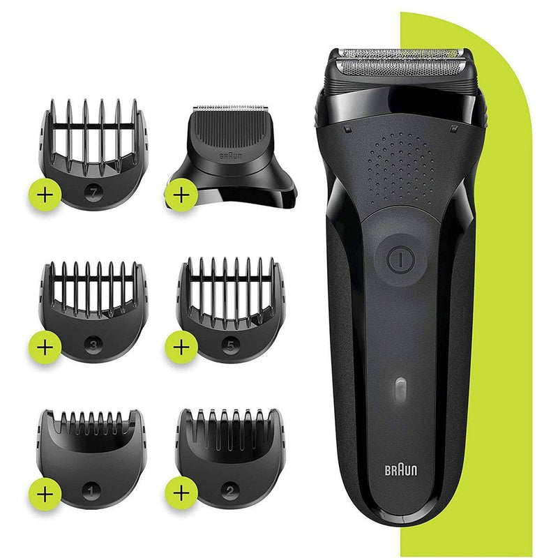 Braun Beard Trimmer Electric Series 3 Shave & Style Black 300BT