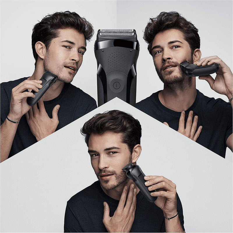 Braun Beard Trimmer Electric Series 3 Shave & Style Black 300BT