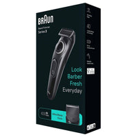 Braun Beard Trimmer Electric Series 3 Ultra Sharp Blade Black BT3410