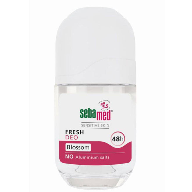 Sebamed Sensitive Skin Deodorant Roll On Blossom 50ml