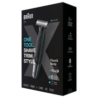 Braun Beard Trimmer Electric Series X All in 1 Black/Silver XT5200