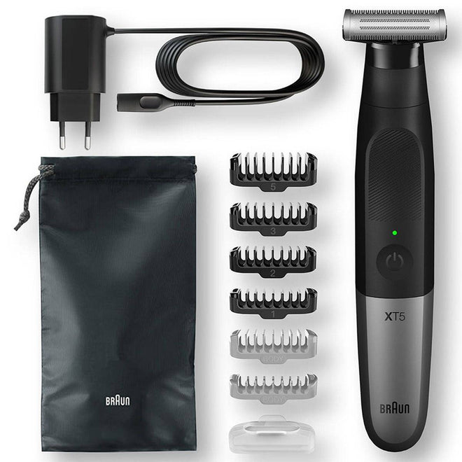Braun Beard Trimmer Electric Series X All in 1 Black/Silver XT5200