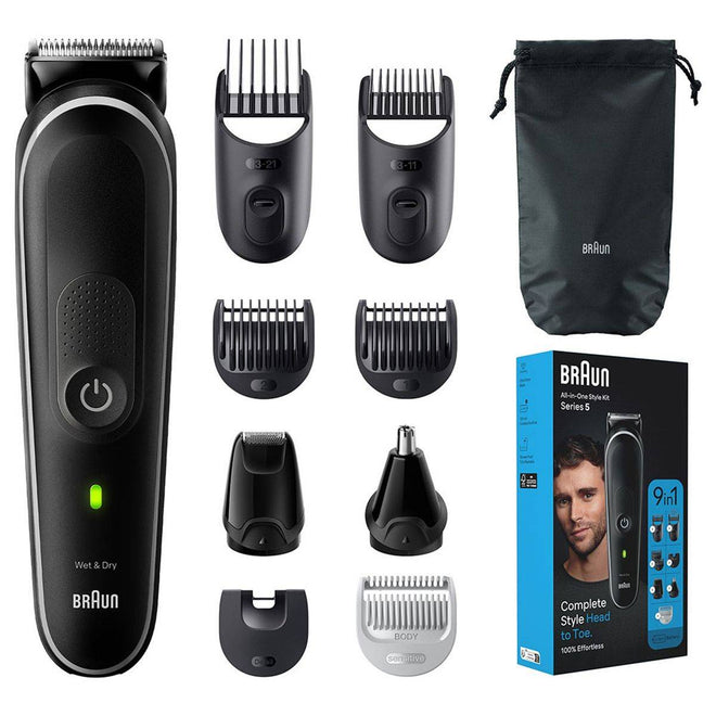 Braun Beard Trimmer Series 5 All In 1 Head to Toe MGK5410