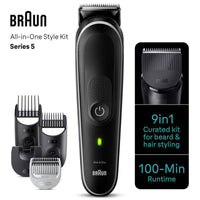 Braun Beard Trimmer Series 5 All In 1 Head to Toe MGK5410