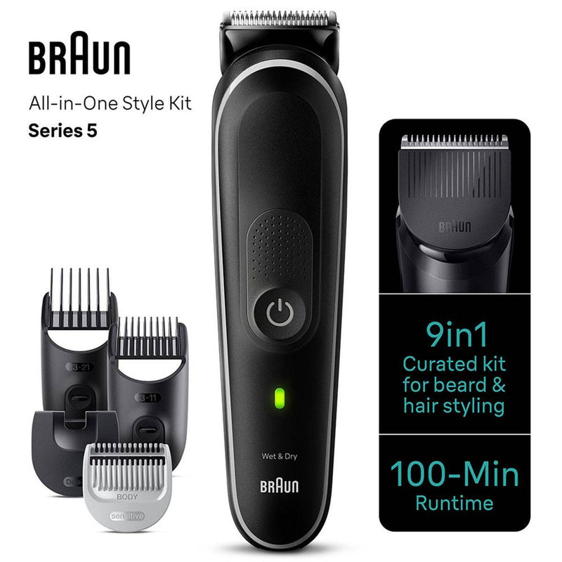 Braun Beard Trimmer Series 5 All In 1 Head to Toe MGK5410