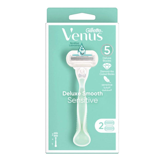 Venus Razor Deluxe Smooth Sensitive + 2 Refills