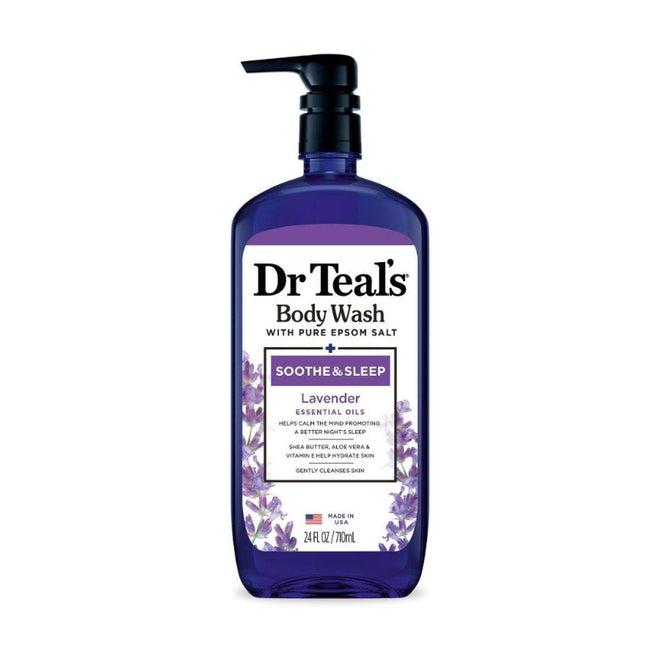 Dr Teals Body Wash With Pure Epsom Salt Soothe & Sleep 710ml