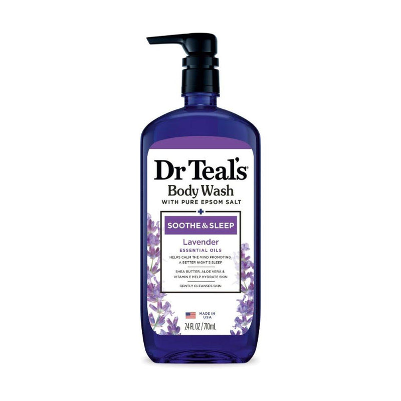 Dr Teals Body Wash With Pure Epsom Salt Soothe & Sleep 710ml