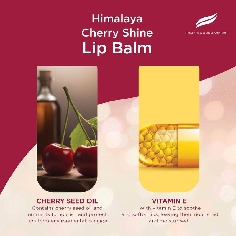 Himalaya Lip Balm Cherry Shine 4.5g