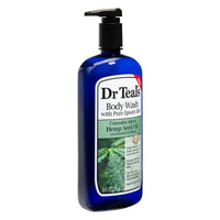 Dr Teals Body Wash With Pure Epsom Salt Cannabis Sativa 710ml
