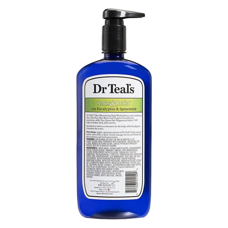 Dr Teals Body Wash With Pure Epsom Salt Relax & Relief 710ml