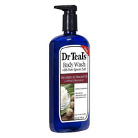 Dr Teals Body Wash With Pure Epsom Salt Shea Butter & Almond Oil 710ml
