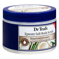 Dr Teals Epsom Salt Body Scrub Nourish & Protect 454g