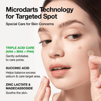 Anua Triple Acid Spot Care Microdart Patch 12 Pieces