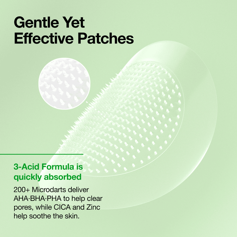 Anua Triple Acid Spot Care Microdart Patch 12 Pieces