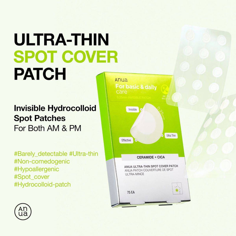 Anua Ultra Thin Spot Cover Patch 75 Pieces