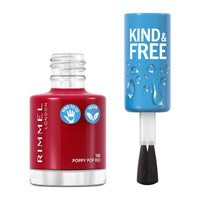 Rimmel Kind & Free Nail Polish 156 Poppy Pop Red 8ml