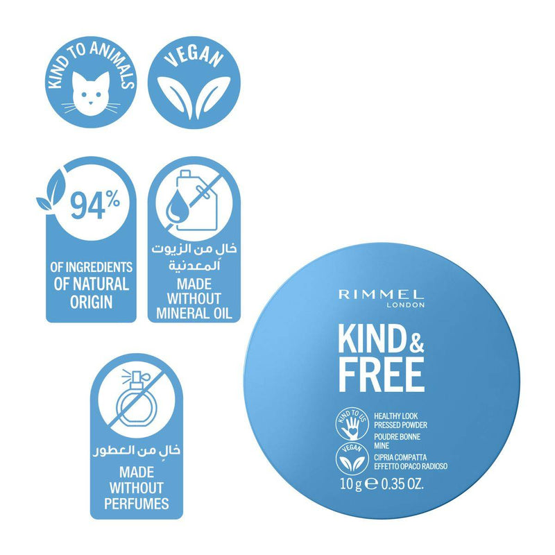 Rimmel Kind & Free Powder 020 Light 10g