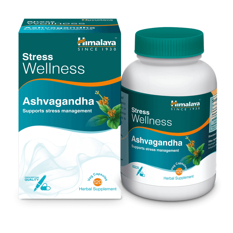 Himalaya Ashvagandha Stress Wellness 120 Capsules