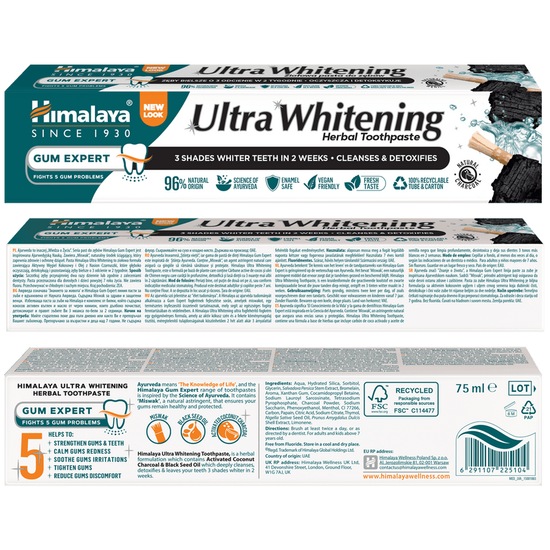 Himalaya Toothpaste Ultra White 75ml
