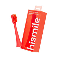 Hismile Electric Toothbrush Head Refills Bright Red 1 Pack