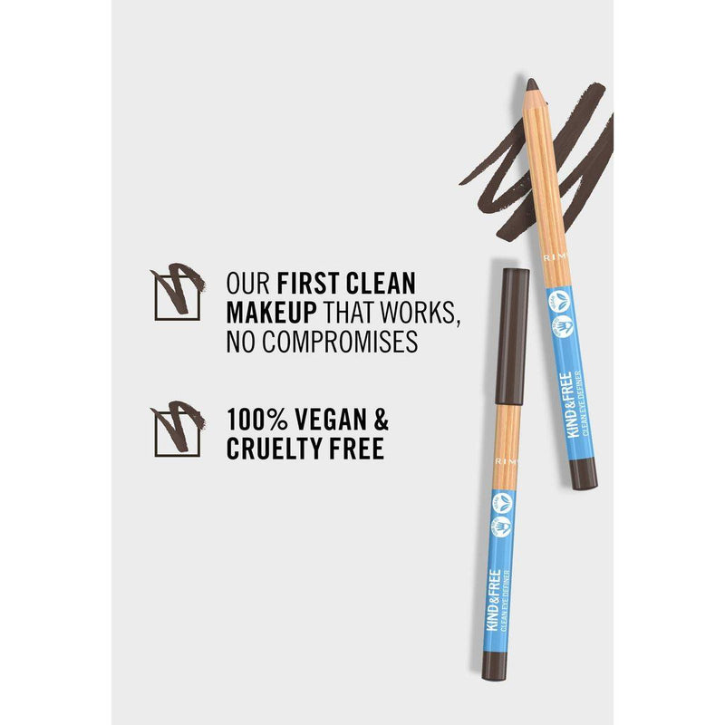 Rimmel Kind & Free Eyeliner 002 Pecan Brown
