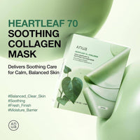 Anua Face Mask Heartleaf 70 Soothing Collagen 38g x 4 Pieces