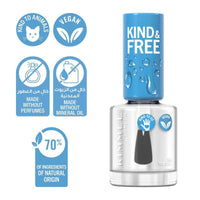 Rimmel Kind & Free Nail Polish 150 Top Coat 8ml