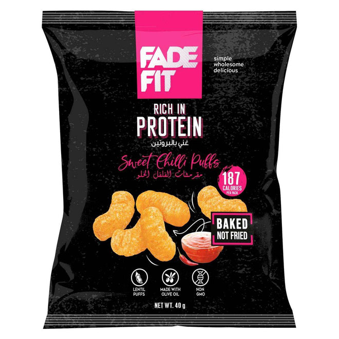 Fade Fit Protein Puff Sweet Chili 40g