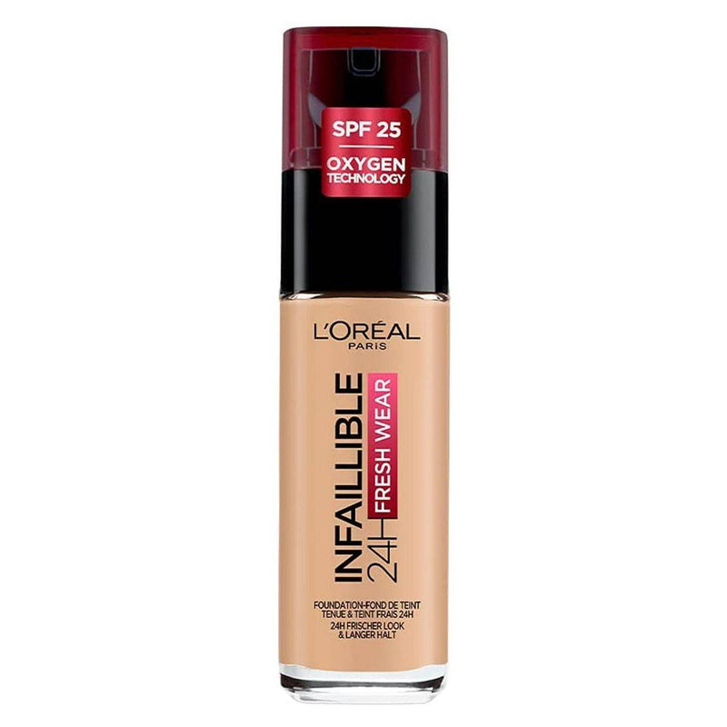 Loreal Paris Infallible 24Hr Fresh Wear Foundation 200 Golden Sand 30g