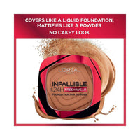 Loreal Paris Infallible 24Hr Fresh Wear Foundation Powder 140 Golden Beige 9g