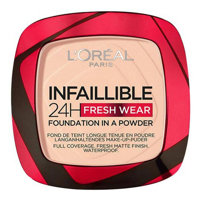 Loreal Paris Infallible 24Hr Fresh Wear Foundation Powder 180 Rose Sand 9g