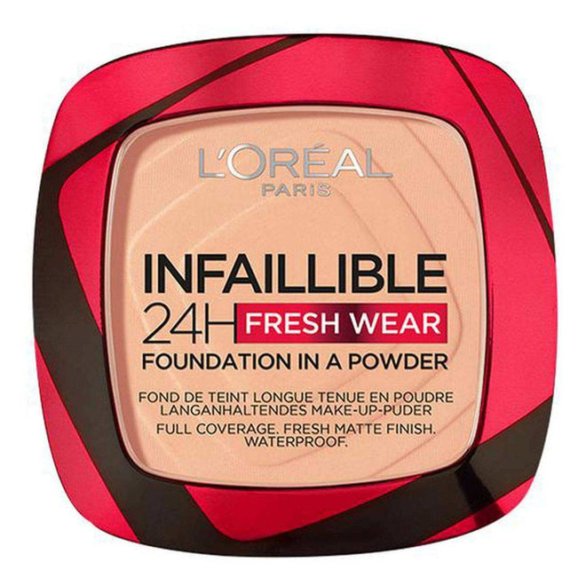 Loreal Paris Infallible 24Hr Fresh Wear Foundation Powder 245 Golden Honey 9g