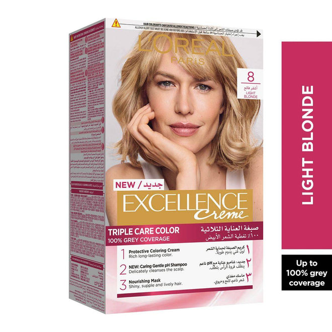 Loreal Paris Excellence 8.0 Light Blonde