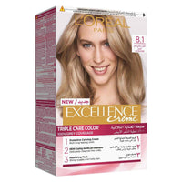 Loreal Paris Excellence 8.1 Ash Light Blonde