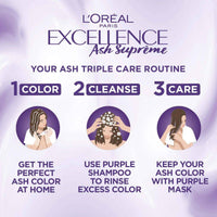 Loreal Paris Excellence Ash Supreme 7.12 Cool Pearl Blonde