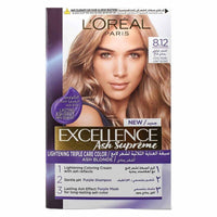 Loreal Paris Excellence Ash Supreme 8.12 Light Blonde