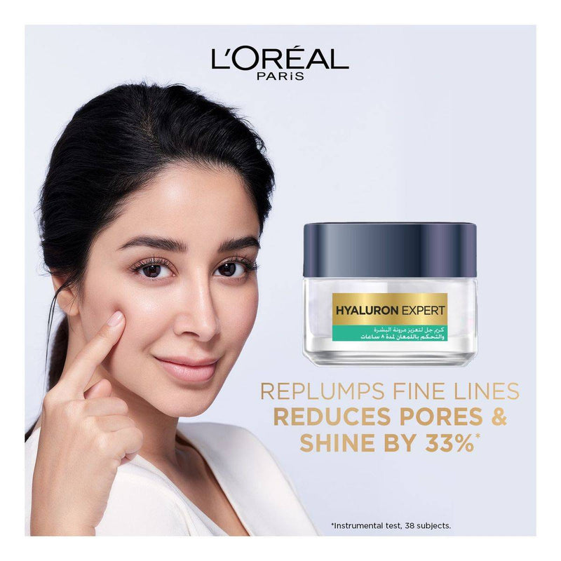 Loreal Paris Hyaluron Expert Hyaluronic Acid Shine Control Gel Cream 50ml