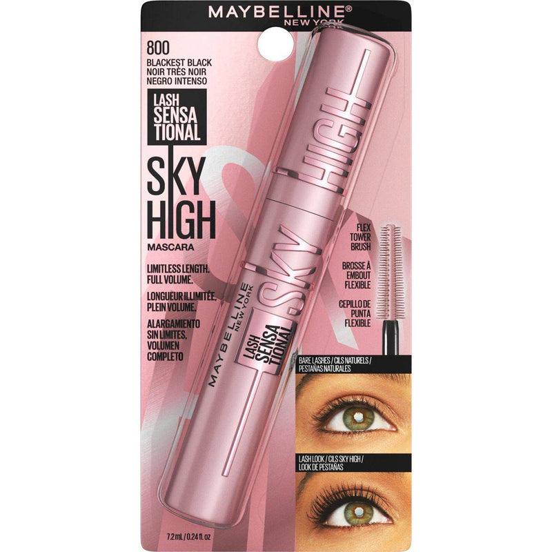Maybelline Lash Sky High Mascara Washable Blackest Black