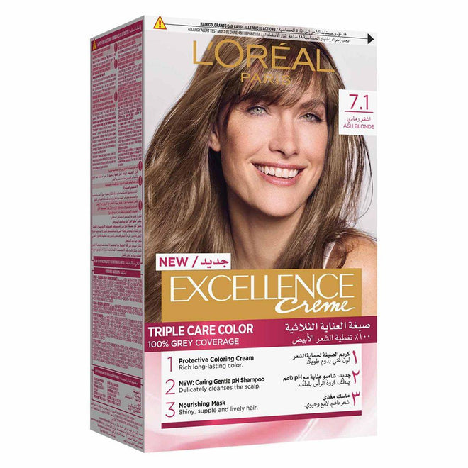 Loreal Paris Excellence 7.1 Ash Blonde